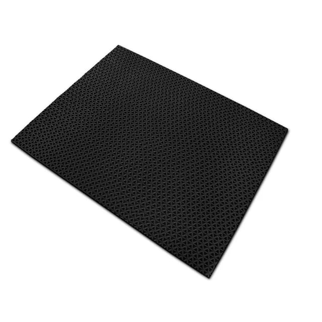 KARAT Hygienematte für Barfußzonen UV Beständig Schwarz 90 x 400 cm