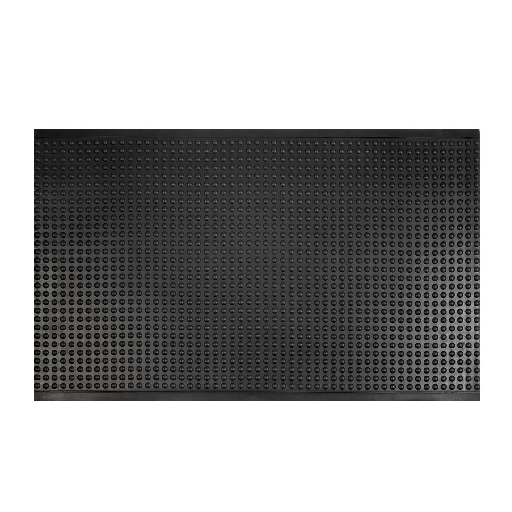 KARAT Arbeitsmatte Bubble Naturgummi Anti-Ermüdungsmatte 60 x 90 cm Schwarz