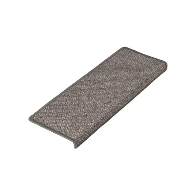 Karat Stufenmatte Ponto Pflegeleicht Grau 23,5 x 65 cm Rechteckig