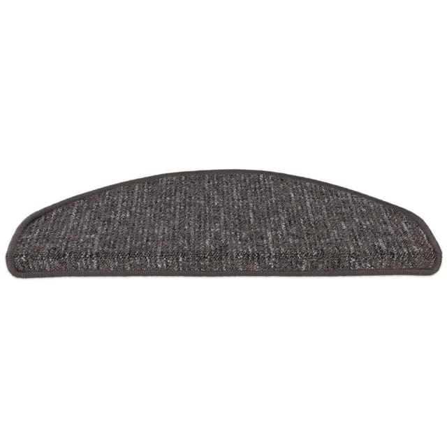 Karat Stufenmatte Alto Selbstklebend Anthrazit Halbrund 23,5 x 65 cm