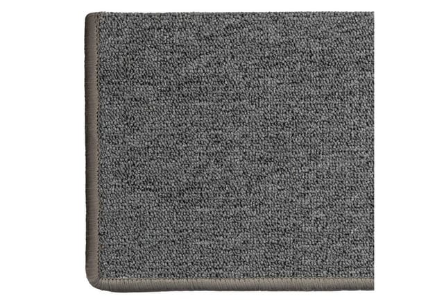 Karat Stufenmatte London Selbstklebend Hellgrau Rechteckig 23,5 x 65 cm