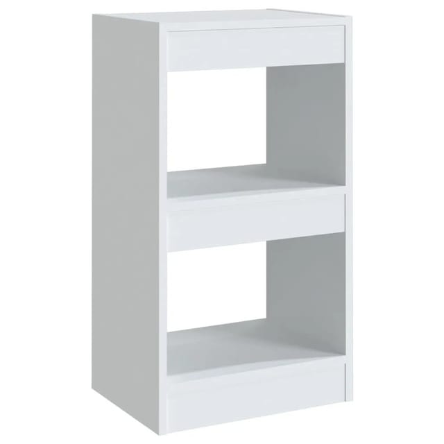 vidaXL Bücherregal/Raumteiler Weiß 40×30×72cm