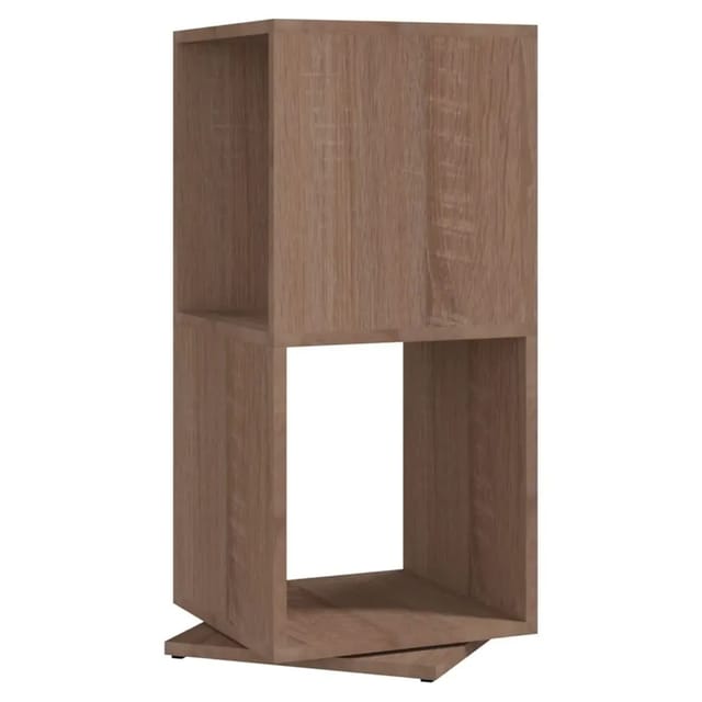 vidaXL Drehregal Sonoma-Eiche 34,5x34,5x147,5 cm Holzwerkstoff