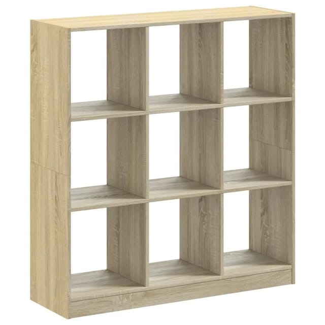 vidaXL Bücherregal Sonoma-Eiche 102x32x108 cm Holzwerkstoff