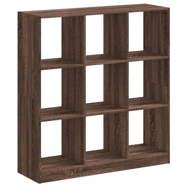 vidaXL Bücherregal Braun Eichen-Optik 102x32x108 cm Holzwerkstoff