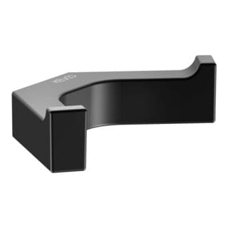 Keuco Doppel-Handtuchhaken Edition 11 Black Selection Schwarz-Matt