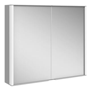 Keuco Aufputz-LED-Spiegelschrank Royal Match 80cm 2 Türen