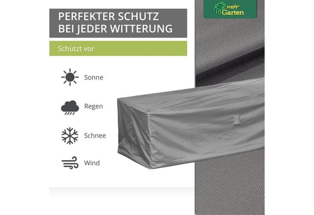 Mehr Garten Premium Schutzhülle für Loungesofa 200 x 90 x 80 cm