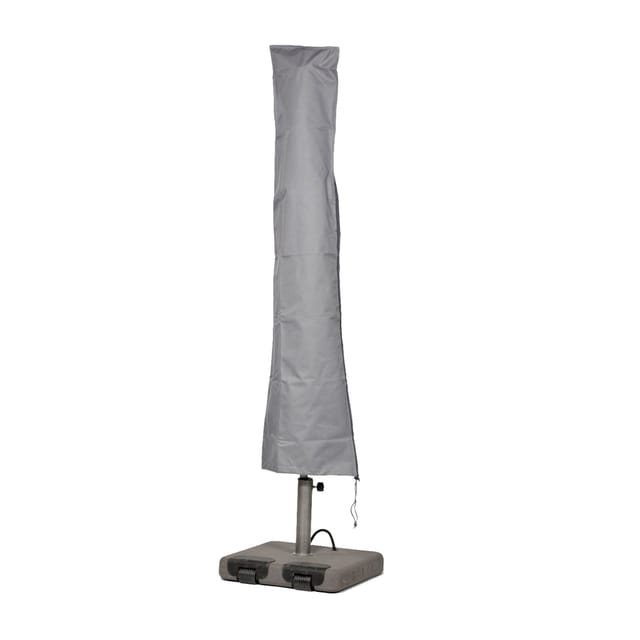 Mehr Garten Premium Sonnenschirmhülle 195 cm x 30 - 55 cm für Schirme rund bis 350 cm eckig bis 260 x 260 cm