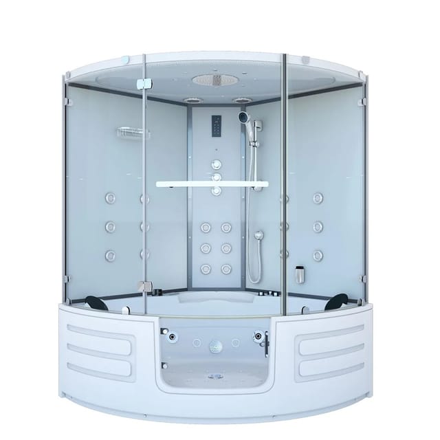 AquaVapore Dampfdusche Whirlpool Dusche Duschkabine K70-WS-TH-SC 150x150cm