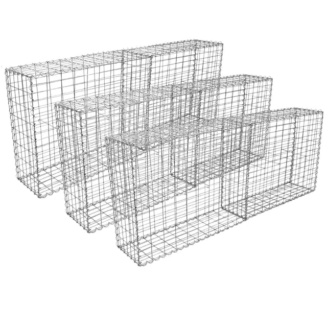 Monstershop Gabionenkörbe 100 x 95 x 30cm 6 Körbe