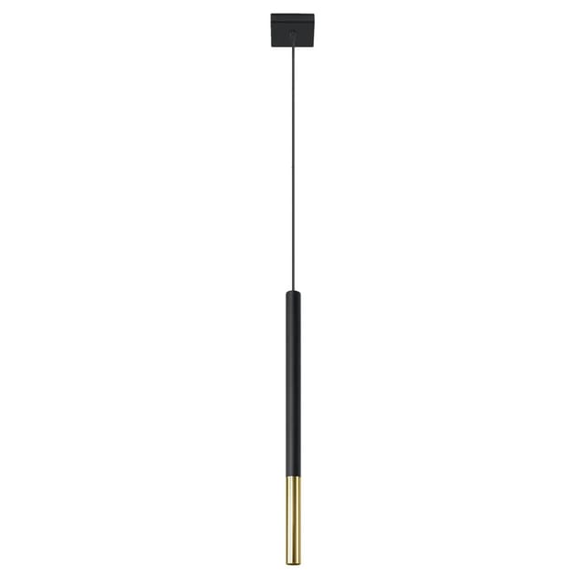 Sollux Lighting Hängeleuchte Mozaica 1 Schwarz Gold