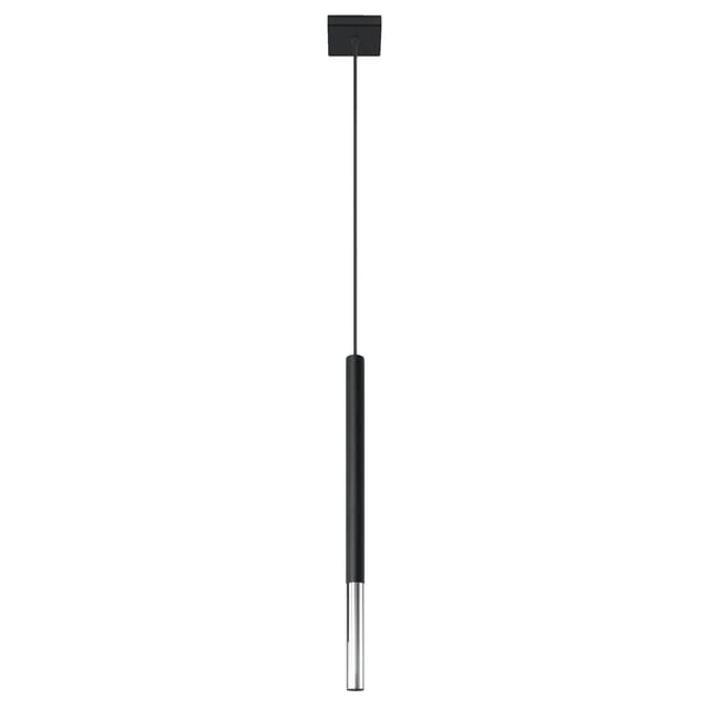 Sollux Lighting Hängeleuchte Mozaica 1 Schwarz/Chrom