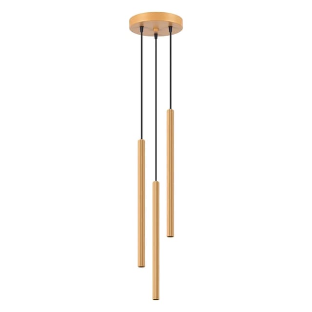 Sollux Lighting Pendelleuchte Arche 3P Gold
