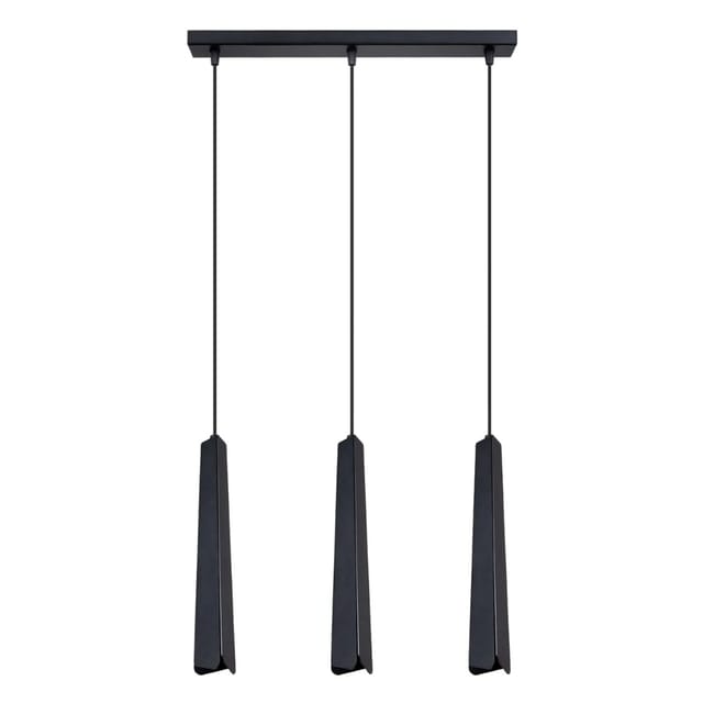 Sollux Lighting Hängeleuchte Prysm 3L Schwarz