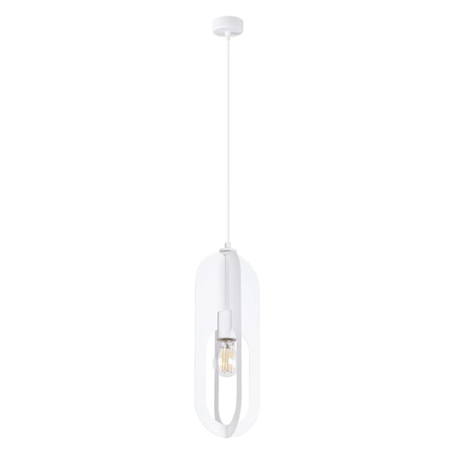 Sollux Lighting Pendelleuchte Nicus 1 Weiß