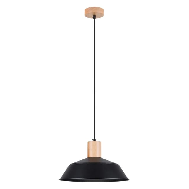 Sollux Lighting Pendelleuchte Fano Schwarz