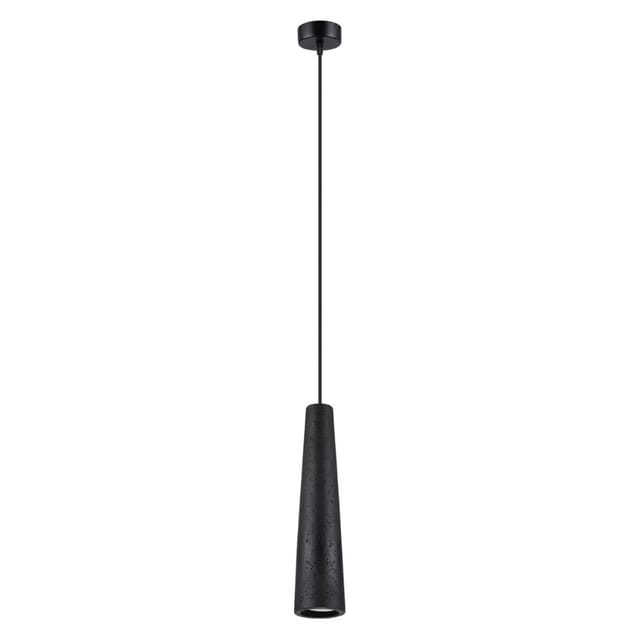Sollux Lighting Pendelleuchte Electra Schwarz Beton