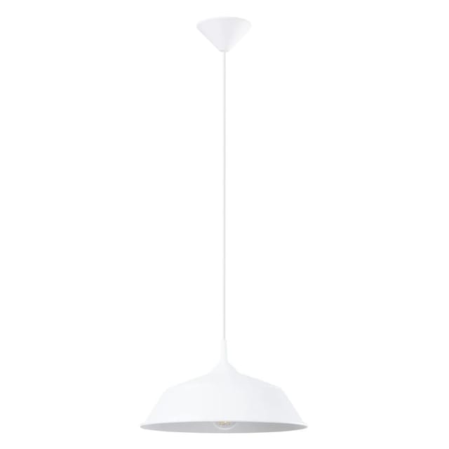 Sollux Lighting Pendelleuchte Frika Weiß