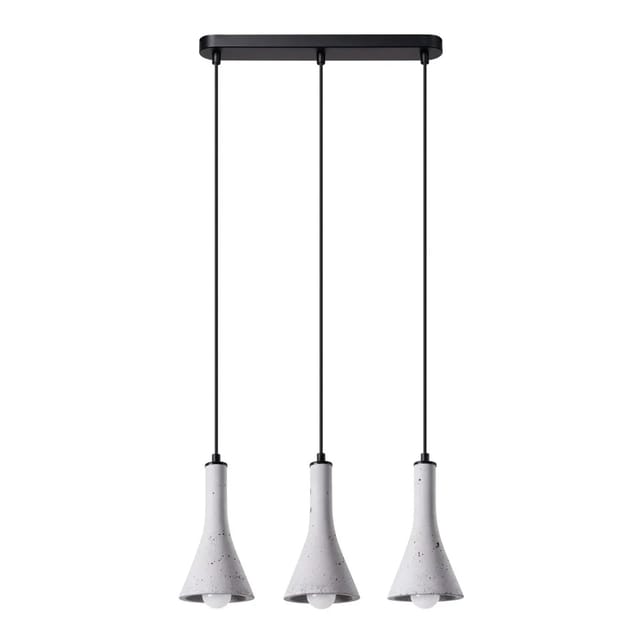 Sollux Lighting Pendelleuchten Rea 3L beton