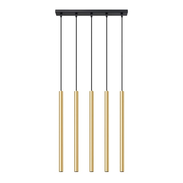 Sollux Lighting Pendelleuchten Pastelo 5L glanzGold