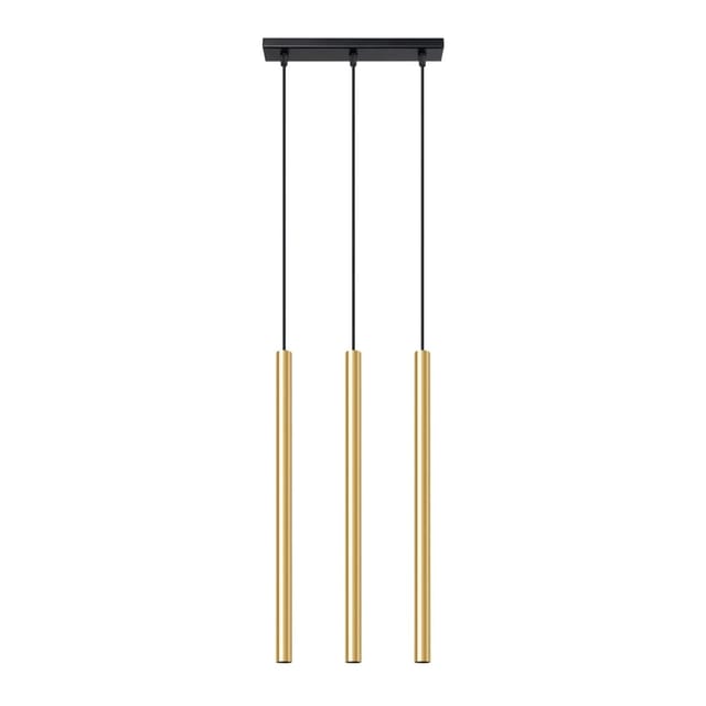 Sollux Lighting Pendelleuchten Pastelo 3L glanzGold