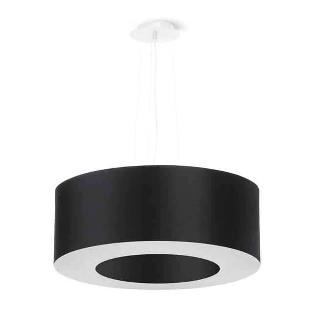 Sollux Lighting Kronleuchter Saturno50 Schwarz