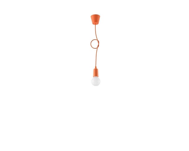 Sollux Lighting Hängeleuchte Diego 1 Orange