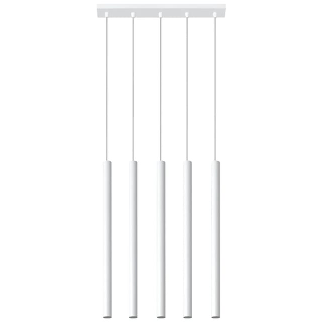 Sollux Lighting Hängeleuchte Pastelo 5 Weiß