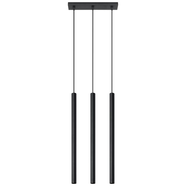 Sollux Lighting Hängeleuchte Pastelo 3 Schwarz