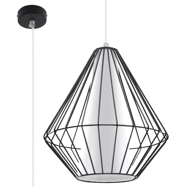 Sollux Lighting Hängeleuchte Demi Schwarz