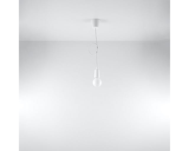 Sollux Lighting Hängeleuchte Diego 1 Weiß