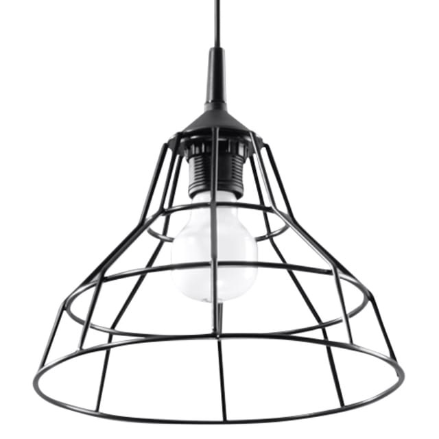 Sollux Lighting Hängeleuchte Anata Schwarz