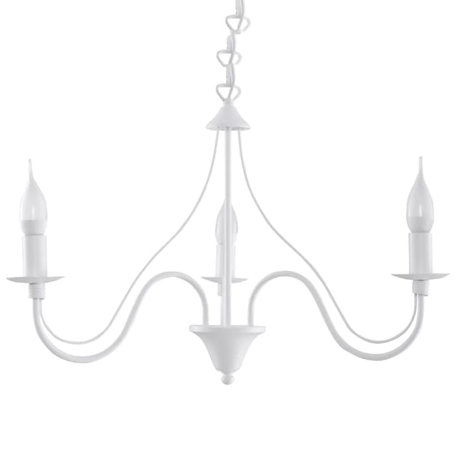 Sollux Lighting Kronleuchter Minerwa 3 Weiß