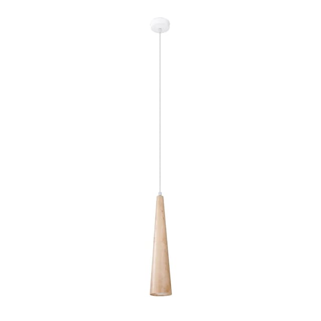 Sollux Lighting Hängeleuchte Sula 1 Naturholz