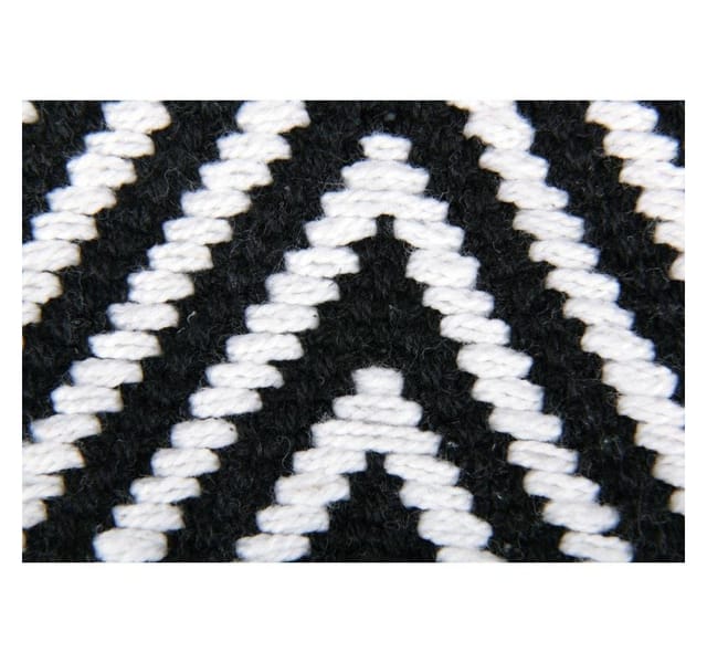 ProHome Teppiche Black & White 60 x 90 cm Zigzag