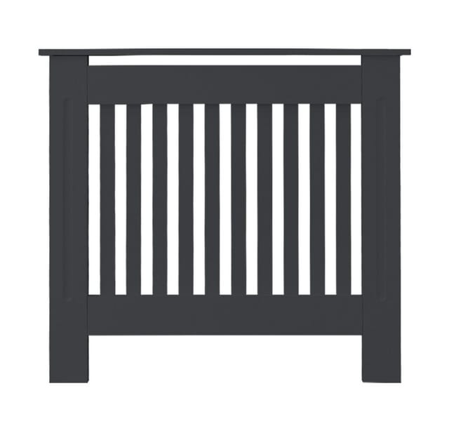 ML-Design Heizkörperverkleidung Landhausstil 78x19x82cm Anthrazit aus MDF