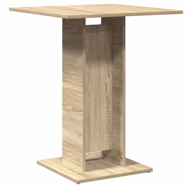vidaXL BistRotisch Sonoma-Eiche 60x60x75 cm Holzwerkstoff