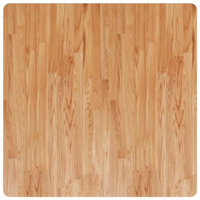 vidaXL Tischplatte Quadratisch Hellbraun 90x90x4cm Behandelte Eiche