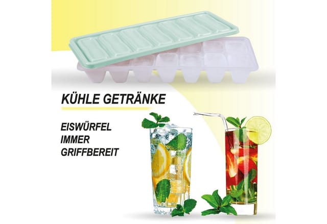 Bestgoodies Eiswürfelform Grün 4er Set
