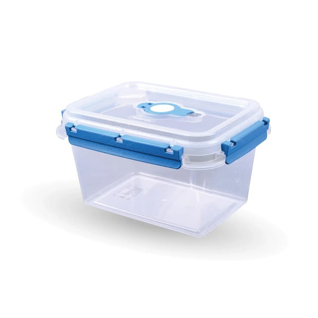 Bestlivings Frischhaltebox Mit Deckel Fresh System 1,5 Liter Lunchbox Blau
