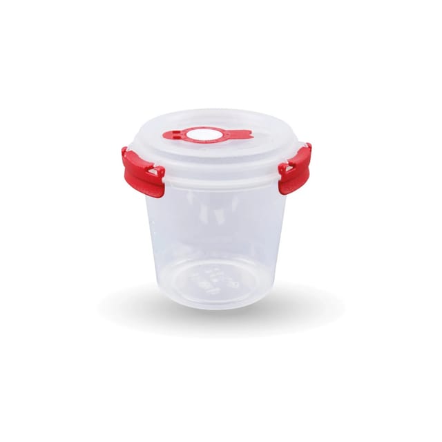 Bestlivings Frischhaltebox Mit Deckel Fresh System 0,64 Liter Joghurt Dose Rot
