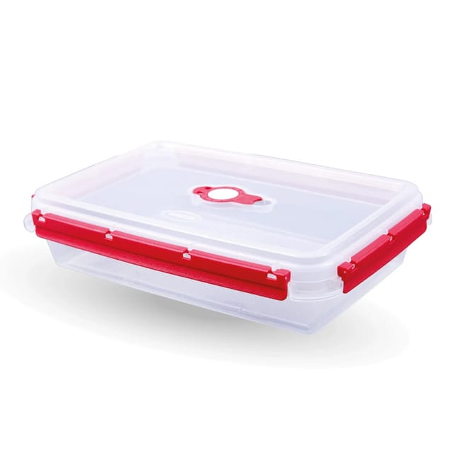 Bestlivings Frischhaltebox Mit Deckel Fresh System 2 Liter Brotdose Rot