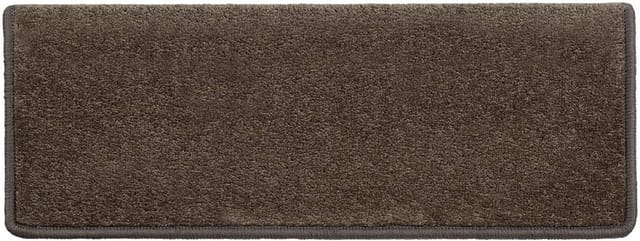 KARAT Velours Stufenmatte Dynasty Atmungsaktiv Schlamm 23,5 x 65 cm Rechteckig