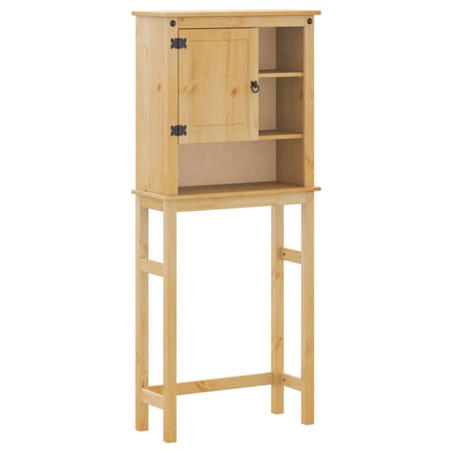 vidaXL Waschmaschinenschrank Corona Massivholz Kiefer