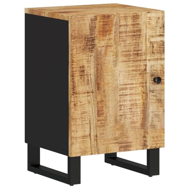 vidaXL Badschrank 38x33x58 cm Massivholz Mango Modell 1