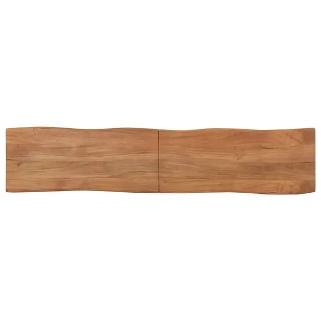 vidaXL Bank 160 cm Massivholz Akazie und Stahl