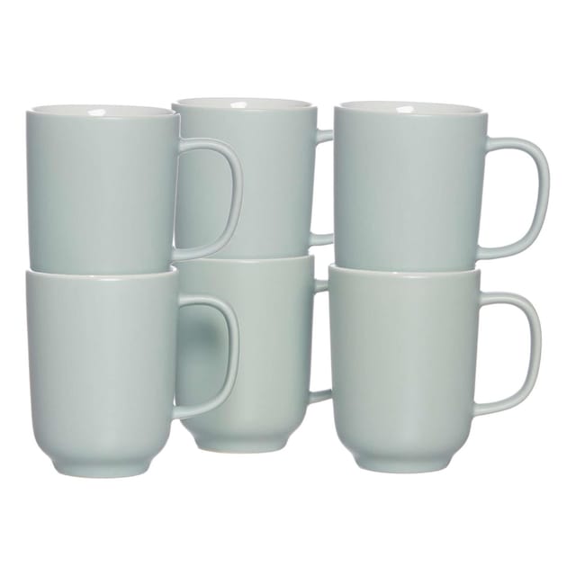 Ritzenhoff & Breker Jasper Kaffeebecher 285 ml 6er Set Mint