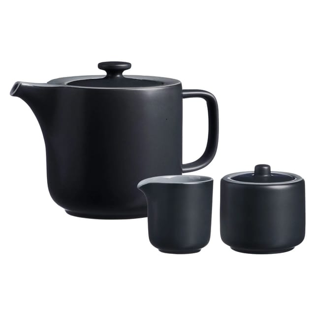 Ritzenhoff & Breker Jasper Teezubehör Set 3-teilig Schwarz