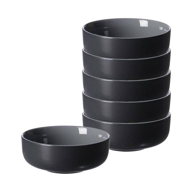 Ritzenhoff & Breker Jasper Müslischale 14 cm 6er Set Schwarz